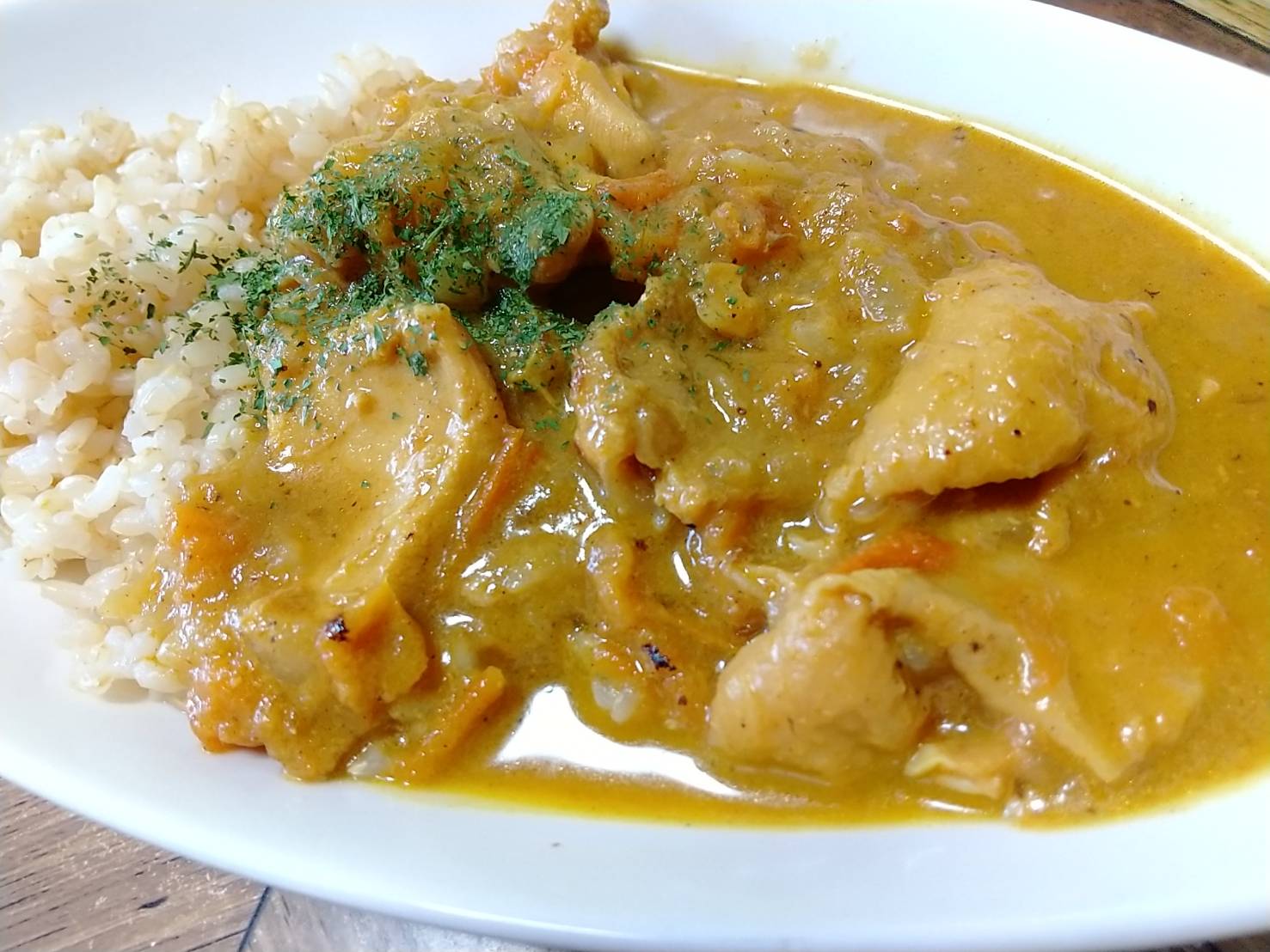 Mascotホームメイドカレースパイスでバタチキカレーを作ったぞ！