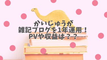 雑記ブログを1年運用したら、どれだけ収益が出たのかまとめ！